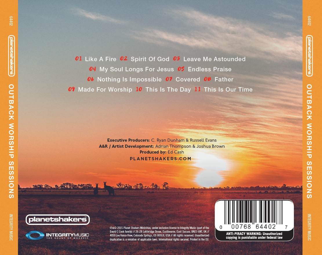 Planetshakers - Outback Worship Sessions (CD)